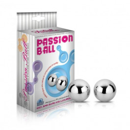 LoveToy Вагинальные шарики Lovetoy Passion Ball, серебряные (6970260902168)
