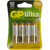 GP Batteries AA bat Alkaline 4шт Ultra (GP15AUHM-2UE4) - зображення 1