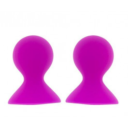 Dream toys Вакуумные стимуляторы для сосков Lit-Up Silicone Nipple Suckers Pleasure Pumps, розовые (87191893082
