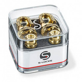 Schaller Стреплоки для ремня  447 Security Locks Gold Chrome