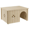 Ferplast Wodden House Rabbit - Деревянный домик для кроликов 37х27,7х20 см (84647099) - зображення 2