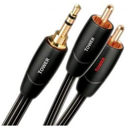   AudioQuest Tower 3.5mm-RCA 1.0m (TOWER01MR)