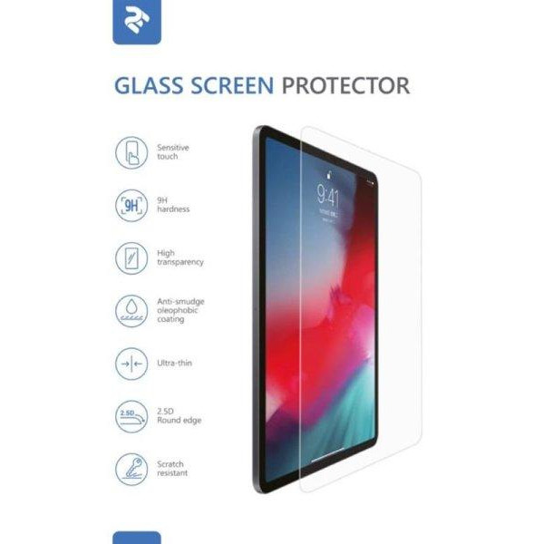 2E Защитное стекло 2.5D для Apple iPad 10.2 2020 Clear (2E-IP-IPD-10.2-LT2.5D-CL) - зображення 1