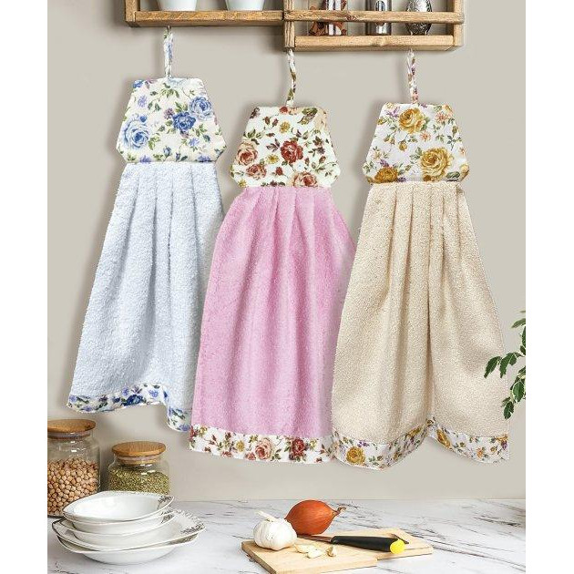 Zastelli Набор кухонных полотенец  Платья в цветочек №2 34 х 50 см (2500000994487) - зображення 1