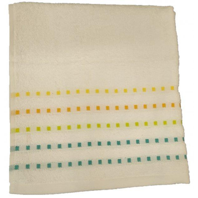 Zastelli Махровое полотенце  11019 Мозаика 50х90 Белое (2500000049736) - зображення 1