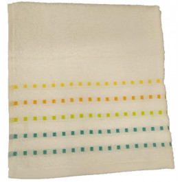 Zastelli Махровое полотенце  11019 Мозаика 50х90 Белое (2500000049736)