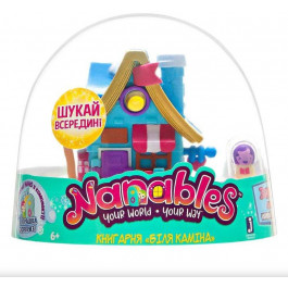 Jazwares Small House Зимняя страна чудес Книжный магазин У камина (NNB0032)