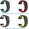 BeCover Набор ремешков 4 цвета Vents Style  для Samsung Galaxy Watch 42mm / Watch Active / Active 2 40/44mm - зображення 1