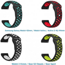 BeCover Набор ремешков 4 цвета Vents Style  для Samsung Galaxy Watch 42mm / Watch Active / Active 2 40/44mm