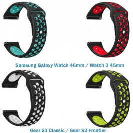 BeCover Набор ремешков 4 цвета Vents Style  для Samsung Galaxy Watch 46mm / Watch 3 45mm / Gear S3 Classic /