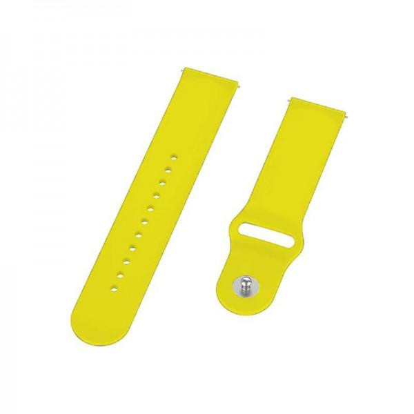 BeCover Силіконовий ремінець для LG Watch Sport W280A Yellow (706221) - зображення 1