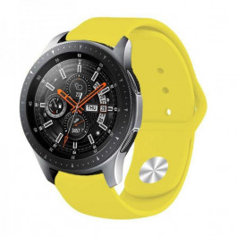   BeCover Силіконовий ремінець для Garmin Vivoactive 3/3 Music / Vivomove HR / Vivomove Yellow (706301)