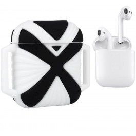 i-Smile Чохол X-HuWei  для Apple AirPods IPH1443 Black + White (702333)
