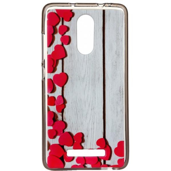 BeCover Silicon Cover for Xiaomi Redmi Note 3 Hearts (701205) - зображення 1