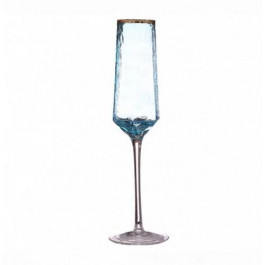 Helios Набір із 2 келихів 190 мл для шампанського  "Тиффані" із кольорового скла (6495)