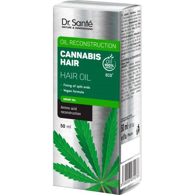 Dr. Sante Масло для волос  Cannabis Hair 50 мл (8588006039276) - зображення 1