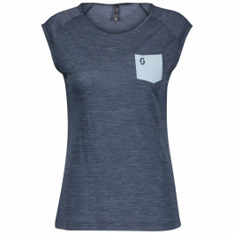 Scott футболка  W DEFINED MERINO синій Жіноча / розмір XL