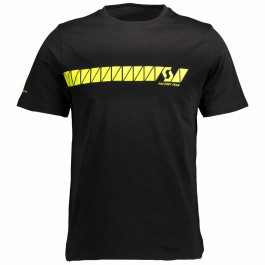 Scott футболка  CORPORATE FT чорний/жовтий Чоловіча / розмір M