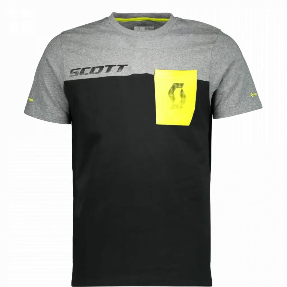 Scott футболка  FACTORY TEAM чорно/сіра Чоловіча / розмір S - зображення 1