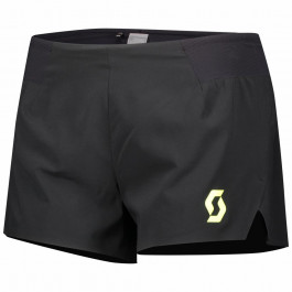 Scott шорти для бігу  W RC SPLIT чорно/жовті Жіноча / розмір L
