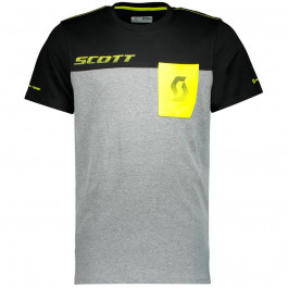 Scott футболка  FACTORY TEAM сіро/чорна Чоловіча / розмір M
