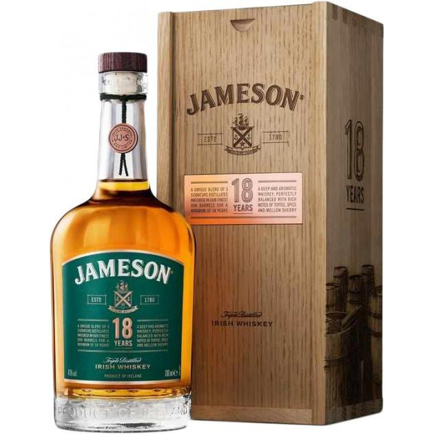 Jameson Виски Limited Reserve 18 лет выдержки 0.7 л 40% в подарочной упаковке (5011007015381) - зображення 1