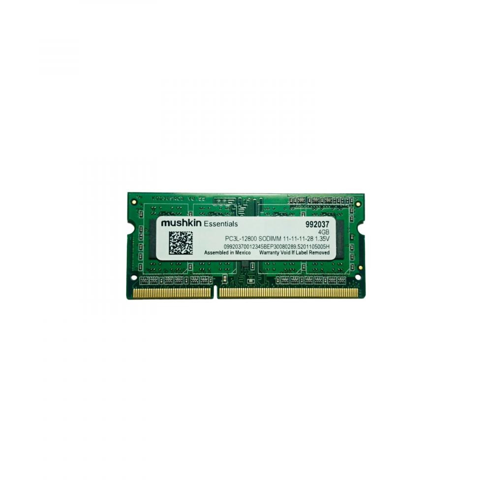 Mushkin 4 GB SO-DIMM DDR3L 1600 MHz Essentials (992037) - зображення 1