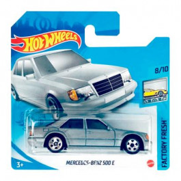   Hot Wheels Mercedes-Benz 500 E Factory Fresh 1:64 GTB73 Silver