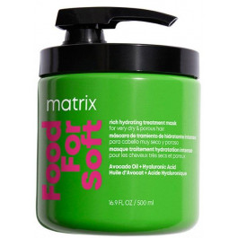 Matrix Професійна маска  Food For Soft для Інтенсивного живлення та Зволоження волосся 500 мл (884486507099