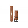 Garmin Ремешок для Fenix 6X 26mm QuickFit Chestnut Leather Band (010-12864-05) - зображення 1