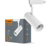 VIDEX Трековый LED светильник 10W поворотный  4100K белый VL-TR04-104W - зображення 1