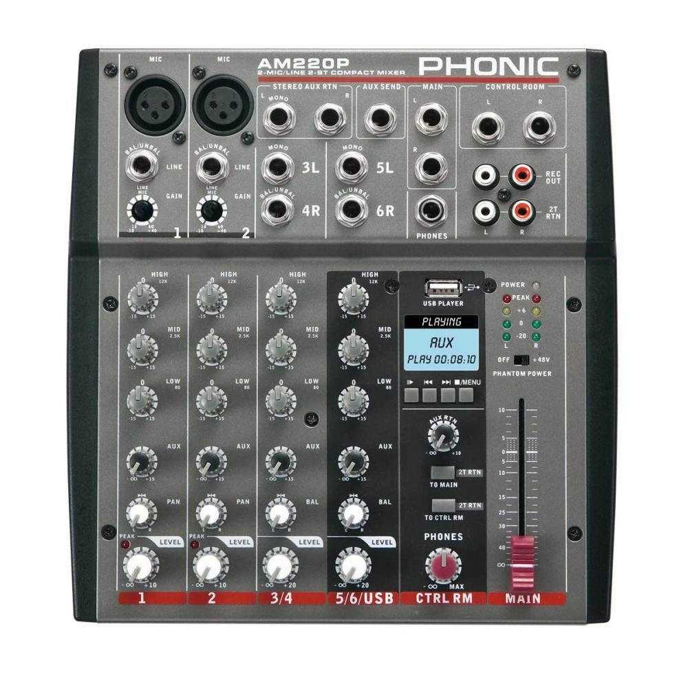 Phonic AM220P - зображення 1