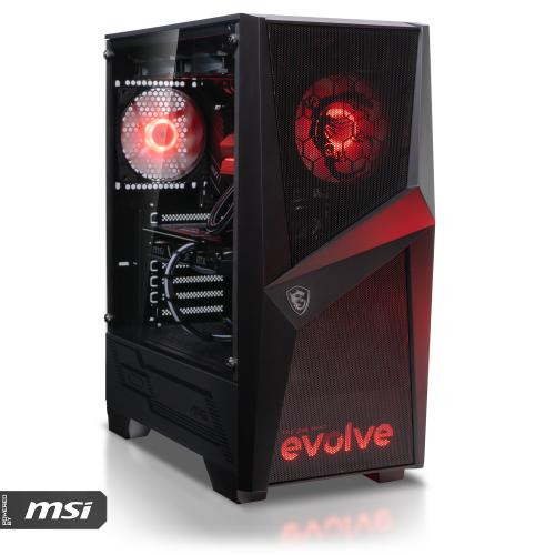 EVOLVE Poweredby MSI 4H+ Black/Mesh (EVGP-G4Hi1350N407S-D532S1TBkMSH) - зображення 1