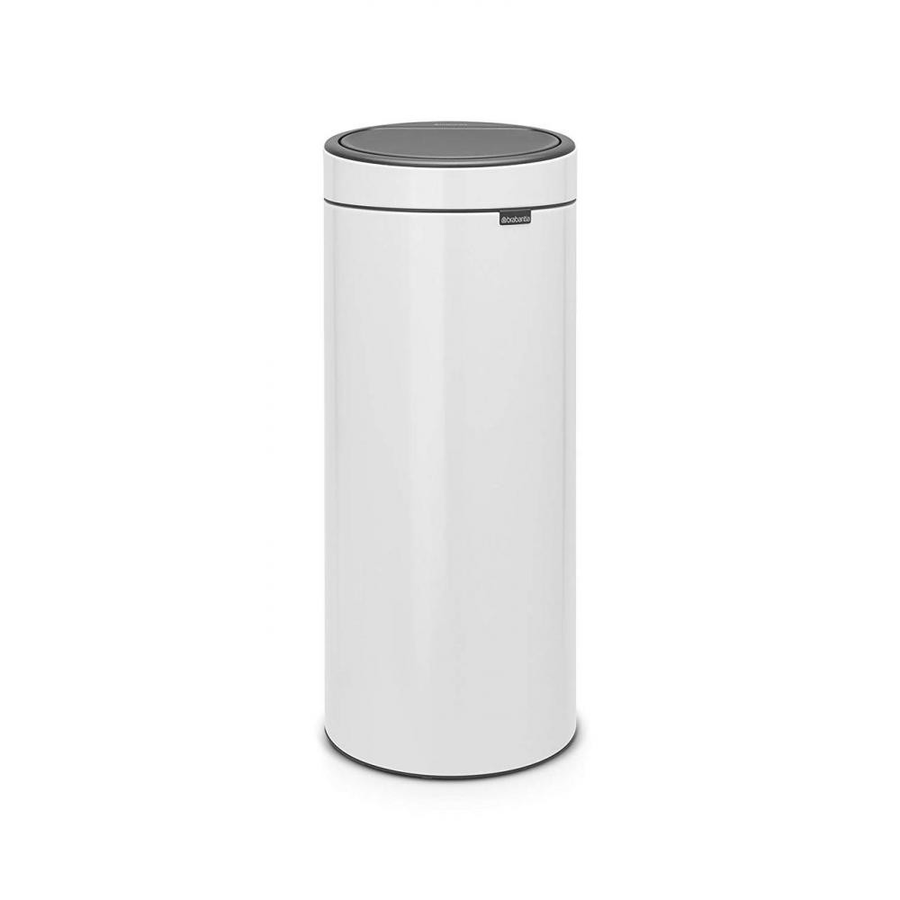 Brabantia Ведро для мусора Touch Bin 30 л White (115141) - зображення 1