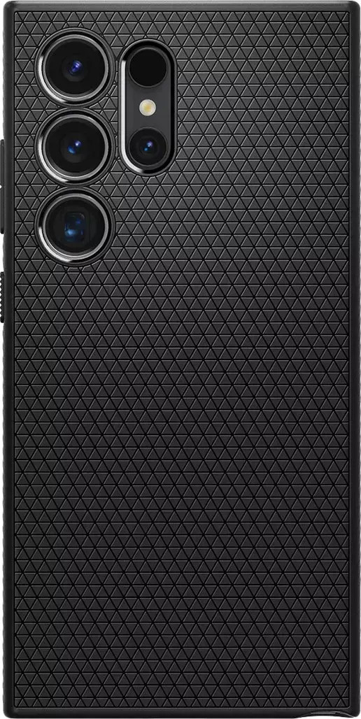 Spigen Samsung Galaxy S24 Ultra Liquid Air Case Matte Black (ACS07287) - зображення 1