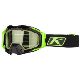   Klim Мотоочки кроссовые Klim Viper Pro Snow Elite Electrik Gecko, линза Green Tint