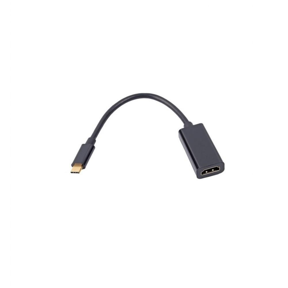 Viewcon USB-C - HDMI Black (TE385) - зображення 1