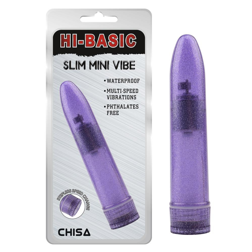 Chisa Novelties Hi-Basic Slim Mini Vibe Purple (6610CN00307) - зображення 1