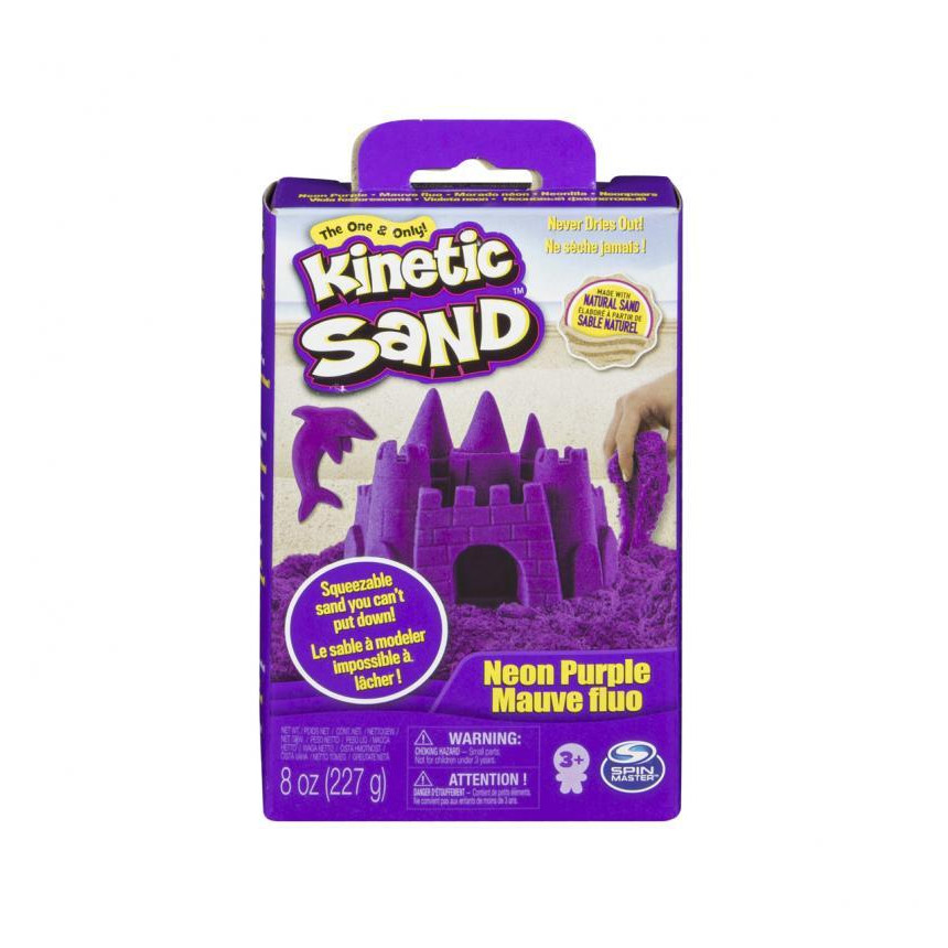 Wacky-tivities Kinetic Sand Neon, 227 г, фиолетовый (71423P) - зображення 1