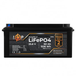 LogicPower LiFePO4 25,6V 60 Ah 1536Wh BMS 80A/40А (22096)