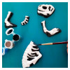 Ses Набор для создания гипсовой фигурки - Ти-Рекс со скелетом  14206S - зображення 3
