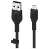 Belkin USB Type-A to Lightning 2m Black (CAA008BT2MBK) - зображення 2