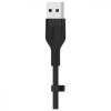Belkin USB Type-A to Lightning 2m Black (CAA008BT2MBK) - зображення 3
