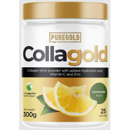 Pure Gold Protein Protein CollaGold Колаген зі смаком лимонад 300 грам