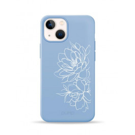 Pump Silicone Minimalistic Case for iPhone 13 Floral (PMSLMN13-7/231)