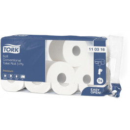 TORK Ультрам'який туалетний папір  T4 Premium, 8 Рулонів 110316-8