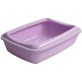 AnimAll Туалет для котів  CNR-106 з лопаткою 50х37х13.5 см фіолетовий (160433)