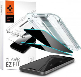 Spigen iPhone 15 Plus Glas.tr EZ FIT 2-pack Privacy AGL06885