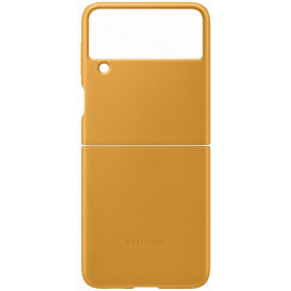 Samsung Z Flip3 Leather Cover Mustard (EF-VF711LYEG)