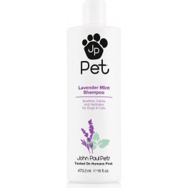 John Paul Pet Lavender Mint Shampoo for Dogs and Cats шампунь з м'ятою і лавандою, успокаивающий і зволожуючий 0.4
